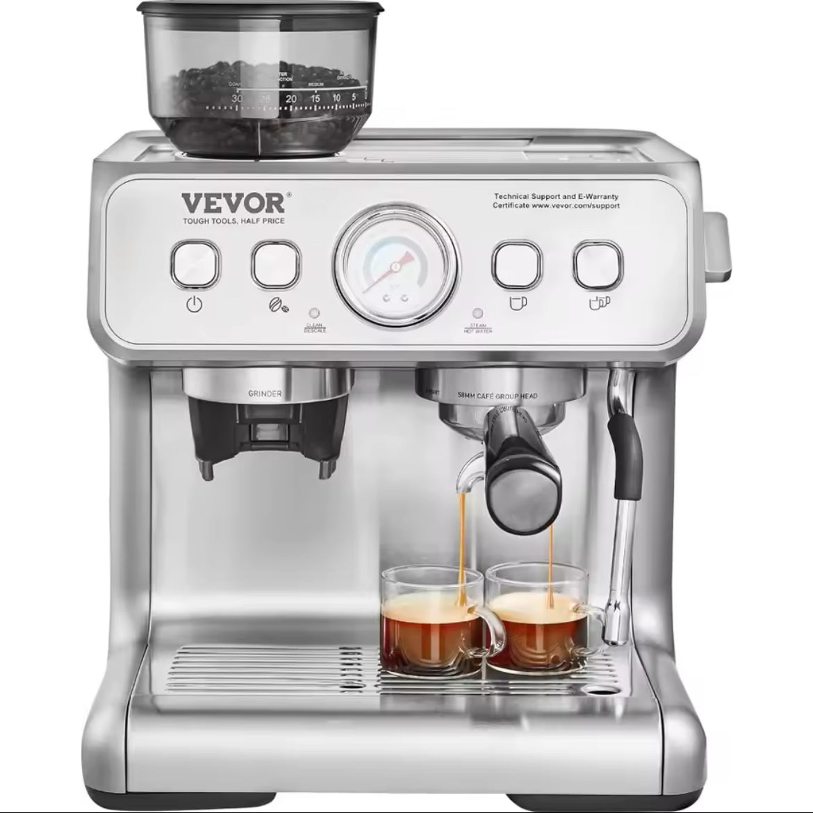 15 Bar Semi-Auto Espresso Machine